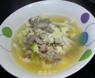瘦肉猪肝鸡蛋汤的做法步骤：8
