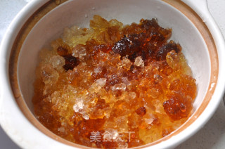 饭后甜品--（美容-健康-美味）酸奶桃胶的做法步骤：4