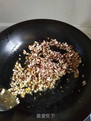 香菇雪菜豆干荞麦包的做法步骤：4