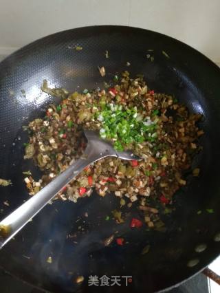 香菇雪菜豆干荞麦包的做法步骤：7