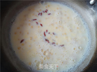 牛奶鸡蛋玉米羹的做法步骤：6