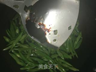 素炒刀豆的做法步骤：6