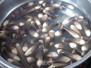 炒鸡枞菌的做法步骤：2