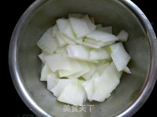 虾皮冬瓜粉丝汤的做法步骤：1