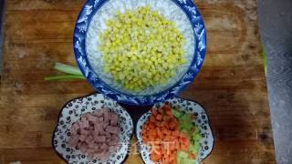 快手菜——什锦玉米的做法步骤：1