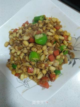 家庭小菜酱黄豆芽的做法步骤：7