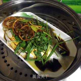 清蒸金鲳鱼的做法步骤：10