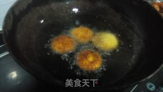 脆皮南瓜豆沙饼的做法步骤：6