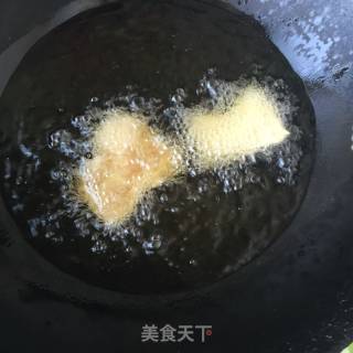 家庭简易版锅包肉的做法步骤：5