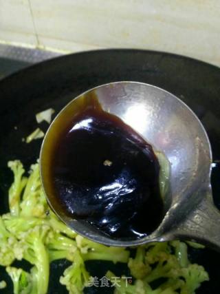 炝炒花菜的做法步骤：5