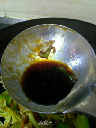 炝炒花菜的做法步骤：7