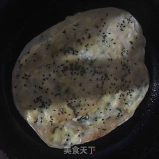 韭菜煎饼的做法步骤：4