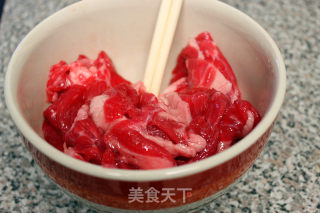 水煮牛肉（微辣款）的做法步骤：3