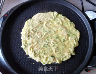 西葫芦蛋饼的做法步骤：6
