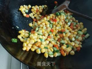 清炒玉米粒的做法步骤：11