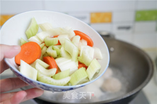 双蔬丸子麦片的做法步骤：4