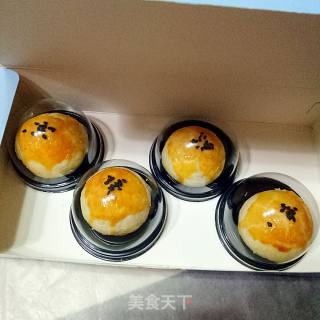 猪油蛋黄酥的做法步骤：13