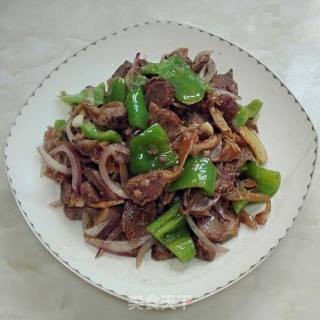 青椒罗汉肉的做法步骤：10