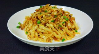 麻辣香葱炒面(小吃摊上的味道)的做法步骤：12