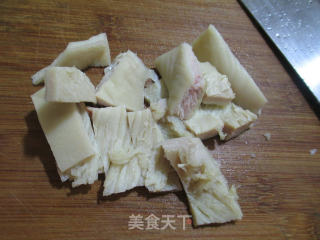 牛肚小青菜年糕汤的做法步骤：3