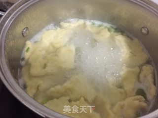土豆鸡蛋面片的做法步骤：9