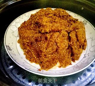可爱的粉蒸里脊的做法步骤：10