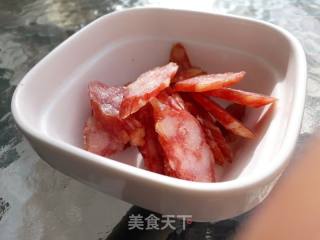 腊肠蒸豆皮的做法步骤：2