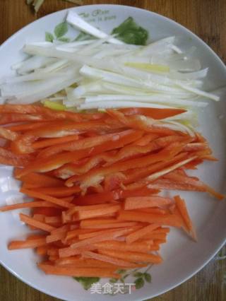 尝试做锅包肉的做法步骤：7
