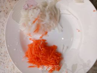 宝宝辅食五彩萝卜糕的做法步骤：2