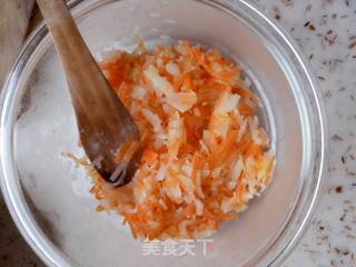 宝宝辅食五彩萝卜糕的做法步骤：6