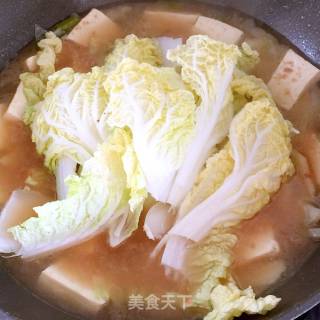 简易版家常大酱汤的做法步骤：9