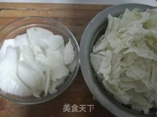 酱香白菜烧豆腐的做法步骤：6