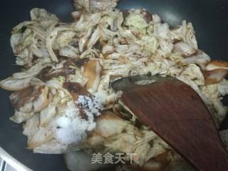 酱香白菜烧豆腐的做法步骤：16