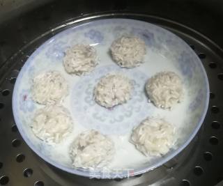 珍珠虾丸的做法步骤：4