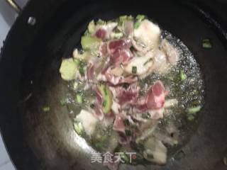 猪肉白菜炖馓子的做法步骤：4
