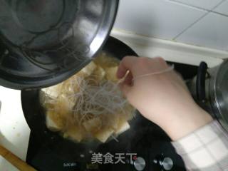 翡翠白玉汤(酸菜豆腐汤)的做法步骤：5