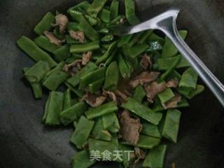 四季豆炒肉的做法步骤：5