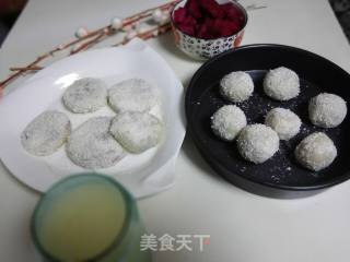 香香的紫薯糯米磁的做法步骤：8
