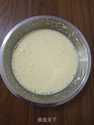 八寸原味海绵蛋糕的做法步骤：6