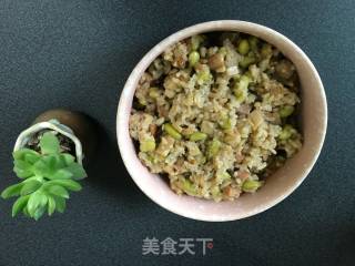 肘花焖饭的做法步骤：6