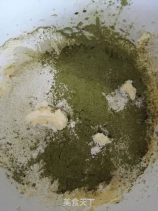 抹茶饼干的做法步骤：4