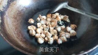 蒜黄炒扇贝的做法步骤：6