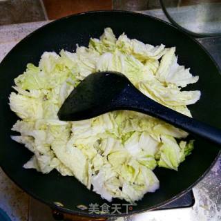 白菜炖粉条的做法步骤：5