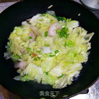 白菜炖粉条的做法步骤：6