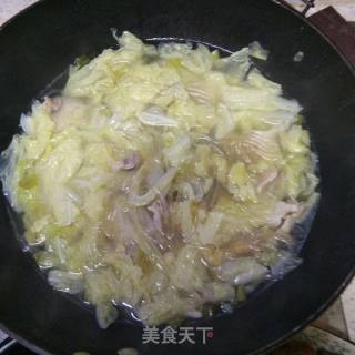白菜炖粉条的做法步骤：8