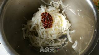 凉拌酸辣萝卜丝的做法步骤：11