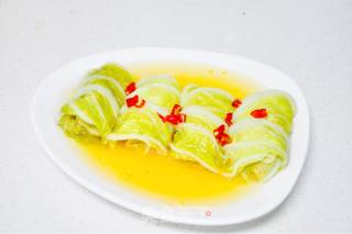 翡翠白玉猪肉卷的做法步骤：11