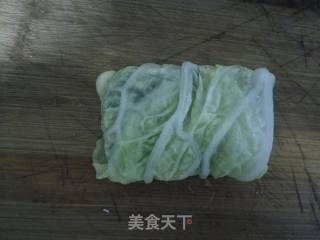 糖醋白菜卷的做法步骤：9