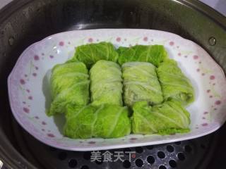糖醋白菜卷的做法步骤：10