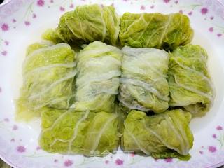 糖醋白菜卷的做法步骤：11